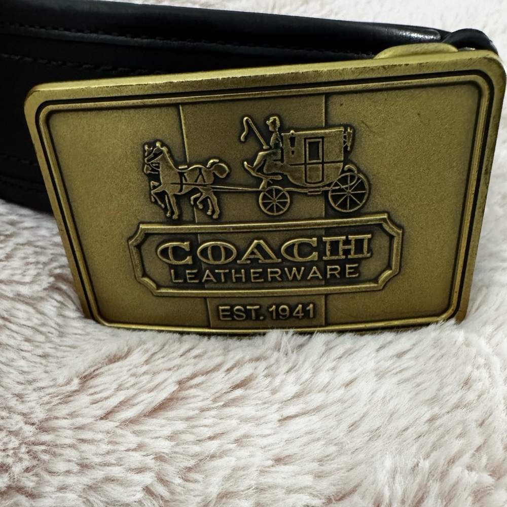 Coach  Unisex Black Belt